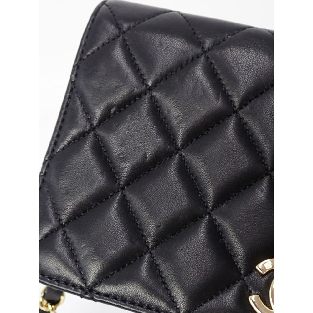 Chanel Mini Matelasse Chain Shoulder Bag Lambskin - Picture 4 of 9